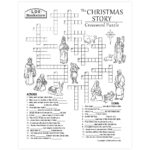 Christmas Story Crossword Puzzle   Printable With Regard To Christmas Crossword Puzzle Worksheets Answers