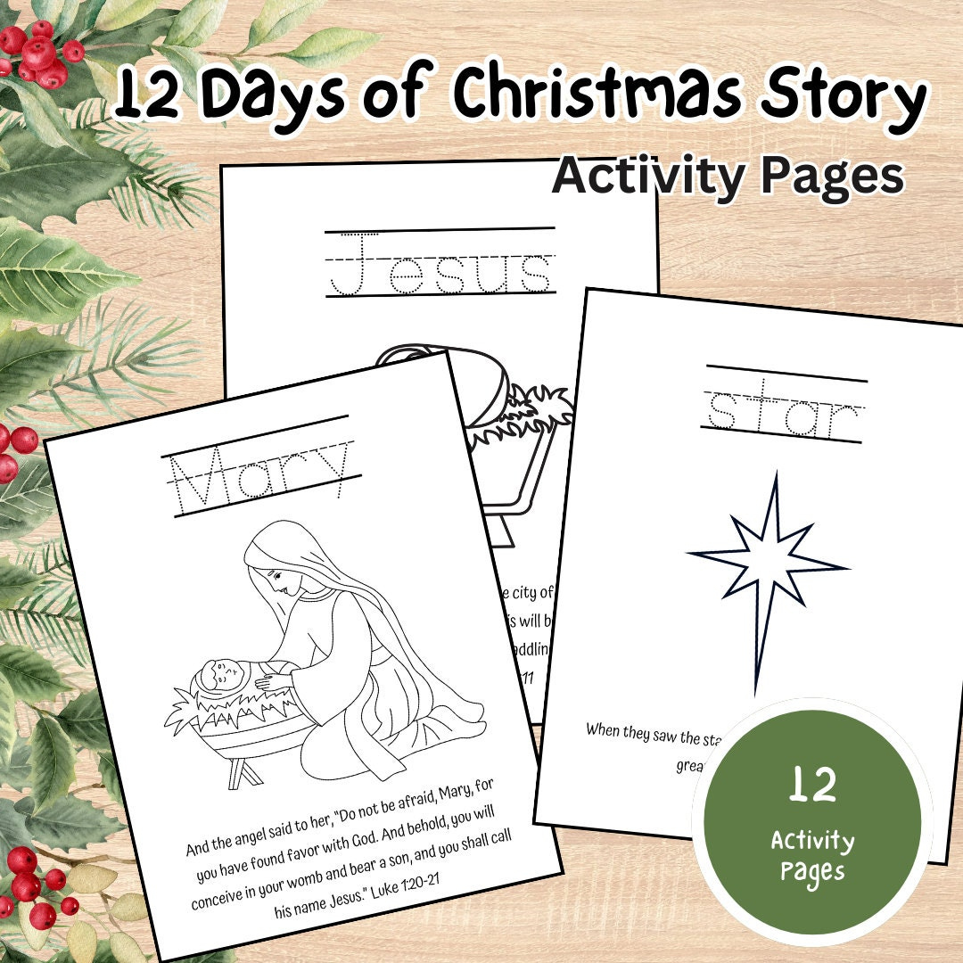 Christmas Story Worksheets Printables It&amp;#039;S Christmas David! Story with regard to It&amp;amp;#039;s Christmas David Worksheets