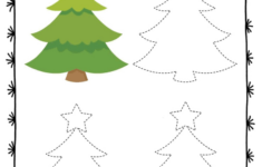 Christmas Symbols Tracing Worksheets - Preschool Mom with Christmas Tree Tracing Worksheets