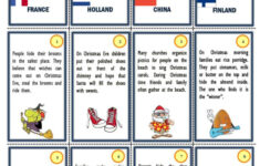 Christmas Traditions Around The Worl…: English Esl Worksheets Pdf with Christmas in Different Countries Worksheets