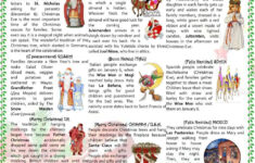 Christmas Traditions Online Activity - Worksheets Library throughout Christmas in Other Countries Worksheets