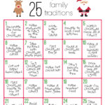 Christmas Traditions Printable | Free Christmas Download Intended For My Christmas Traditions Worksheets