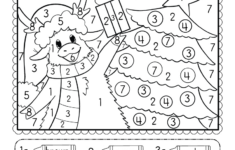 Christmas Tree Coloring Worksheet - Free Printable, Digital, &amp; Pdf throughout Color By Letter Christmas Worksheets