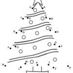 Christmas Tree   Connect The Dotscapital Letters (Christmas) With Regard To Christmas Connect The Dots Worksheets