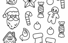 Christmas Tree Decoration – Printable Cut And Paste Worksheets For in Decorate The Christmas Tree Worksheets