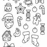 Christmas Tree Decoration – Printable Cut And Paste Worksheets For Pertaining To Printable Christmas Cut And Paste Worksheets