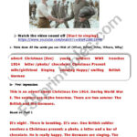 Christmas Truce Advert [1914 Wwi]   Esl Worksheetaurore With Regard To The World War 1 Christmas Truce Worksheets