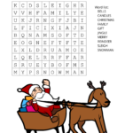 Christmas Word Search (Free Printable Pdf Puzzles) – Free For Christmas Worksheets Word Search