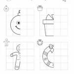 Christmas Worksheet   Symmetry Drawing | Planerium   Worksheets For Christmas Symmetry Worksheets Free