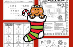 Christmas Worksheets (Free Printables) - Superstar Worksheets with Christmas Worksheets 1St Grade