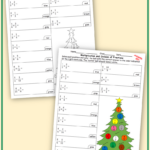 Christmas Worksheets: Multiplication And Division Of Fractions And Throughout Multiplying Fractions Christmas Worksheets
