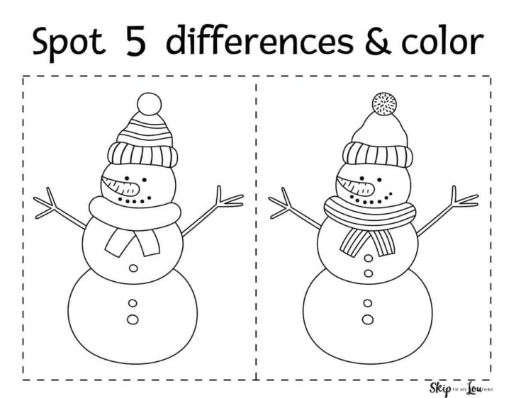 Fun Worksheets For Christmas
