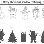 Christmas Worksheets | Skip To My Lou Throughout Christmas Matching Worksheets Printable