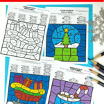 Colorcode Grammar Christmas Activity & Parts Of Speech Practice For Christmas Parts Of Speech Worksheets