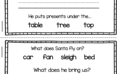 December Reading And Writing - Christmas - Free Book — Keeping My regarding 1st Grade Christmas Reading Comprehension Worksheets