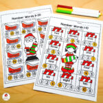 December Worksheets For Kindergarten: Fun And Easy To Use In Christmas Place Value Worksheets