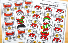December Worksheets For Kindergarten: Fun And Easy To Use in Christmas Place Value Worksheets