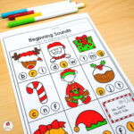 December Worksheets For Kindergarten: Fun And Easy To Use With Christmas Phonics Worksheets For Kindergarten