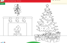 Decorate The Christmas Tree Worksheet - Color - Super Simple with regard to Christmas Tree Worksheets For Kids