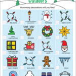 Download 3 Free Printable Christmas Scavenger Hunts | The Elf On Pertaining To Christmas Scavenger Hunt Worksheets