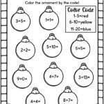 Easy Christmas Math Worksheets   Free!   Kids Activity Zone Inside Christmas Worksheets 1st Grade