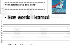 Esl Novel Study Worksheets On Christmas In Camelot - Magic Tree House inside Christmas In Camelot Worksheets