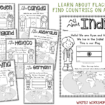 Explore Christmas Around The World With 8 Simple Crafts And Over With Printable Worksheets Free Printable Christmas Around The World Coloring Pages