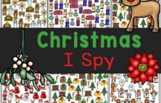 🎄 Free Christmas I Spy Printable Worksheets intended for Christmas I Spy Worksheets