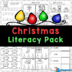 🎄 Free Christmas Literacy Worksheets For Kindergarten Pertaining To Free Christmas Cvc Worksheets