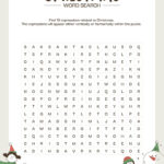 Free And Customizable Christmas Games Templates Inside Christmas Game Worksheets For Adults