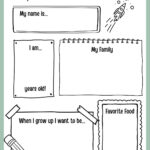 Free And Printable All About Me Worksheet Templates | Canva Pertaining To Free Printable All About Me Christmas Worksheets