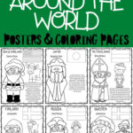 Free Christmas Around The World Coloring Pages Inside Printable Worksheets Free Printable Christmas Around The World Coloring Pages