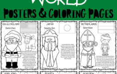 Free Christmas Around The World Coloring Pages inside Printable Worksheets Free Printable Christmas Around the World Coloring Pages