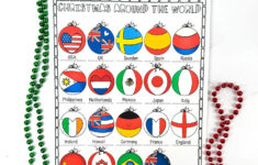 Free Christmas Around The World Worksheet with Christmas Map Skills Worksheets