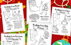 Free Christmas Around The World Worksheets (20 Pages!) - Leap Of throughout Christmas Around the World Worksheets