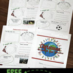 Free Christmas Around The World Worksheets For Kids + Activities With Christmas Around The World Worksheets Free