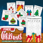 Free Christmas Coordinate Graphing Worksheets For Holiday Fun Pertaining To Father Christmas Graphing Worksheets