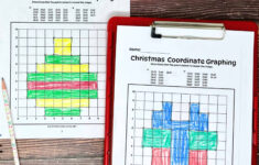 Free Christmas Coordinate Graphing Worksheets For Holiday Fun throughout Father Christmas Graphing Worksheets