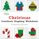 Free Christmas Coordinate Graphing Worksheets   The Activity Mom Regarding Free Printable Christmas Coordinate Graphing Worksheets