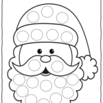 Free Christmas Do A Dot Printables   Lemon And Kiwi Designs Regarding Dot Dot Christmas Worksheets