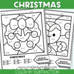 Free Christmas Fact Families   Addition And Subtraction Math In Free Christmas Subtraction Worksheets