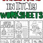 Free Christmas In Italy Worksheets Inside Christmas In Italy Worksheets