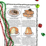 Free Christmas In Italy Worksheets Intended For Christmas In Italy Worksheets