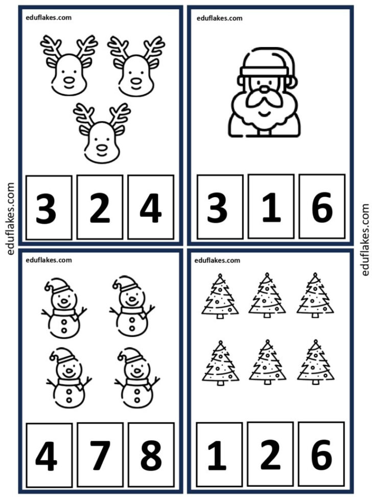 Christmas Worksheets For Preschool Free Christmas Worksheets For Preschool Free