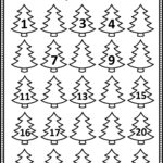 Free Christmas Math Worksheets For Kindergarten   Eduflakes Regarding Christmas Missing Number Worksheets