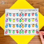 Free Christmas Pattern Activities For Kindergarten   A Spoonful Of Inside Christmas Pattern Worksheets Kindergarten