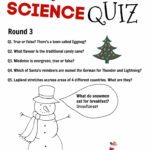 Free Christmas Science Quiz Regarding The Science Of Christmas Question Worksheets