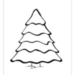 Free Christmas Tree Printable Template & Coloring Pages ⋆ Love Within Christmas Tree Color Worksheets