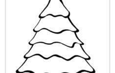 Free Christmas Tree Printable Template & Coloring Pages ⋆ Love within Christmas Tree Color Worksheets
