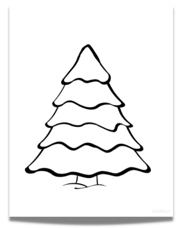 Christmas Tree Color Worksheets Christmas Tree Color Worksheets